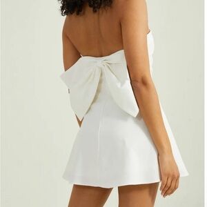 ALTR’D STATE Strapless Bow Dress